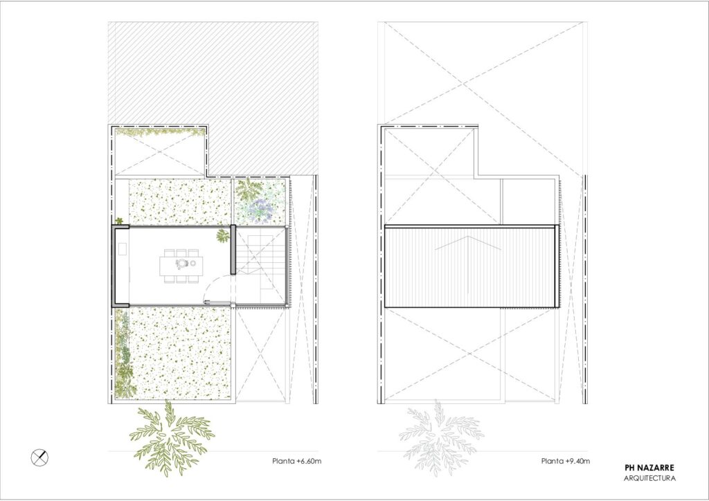 planta +6.60 y +9.40